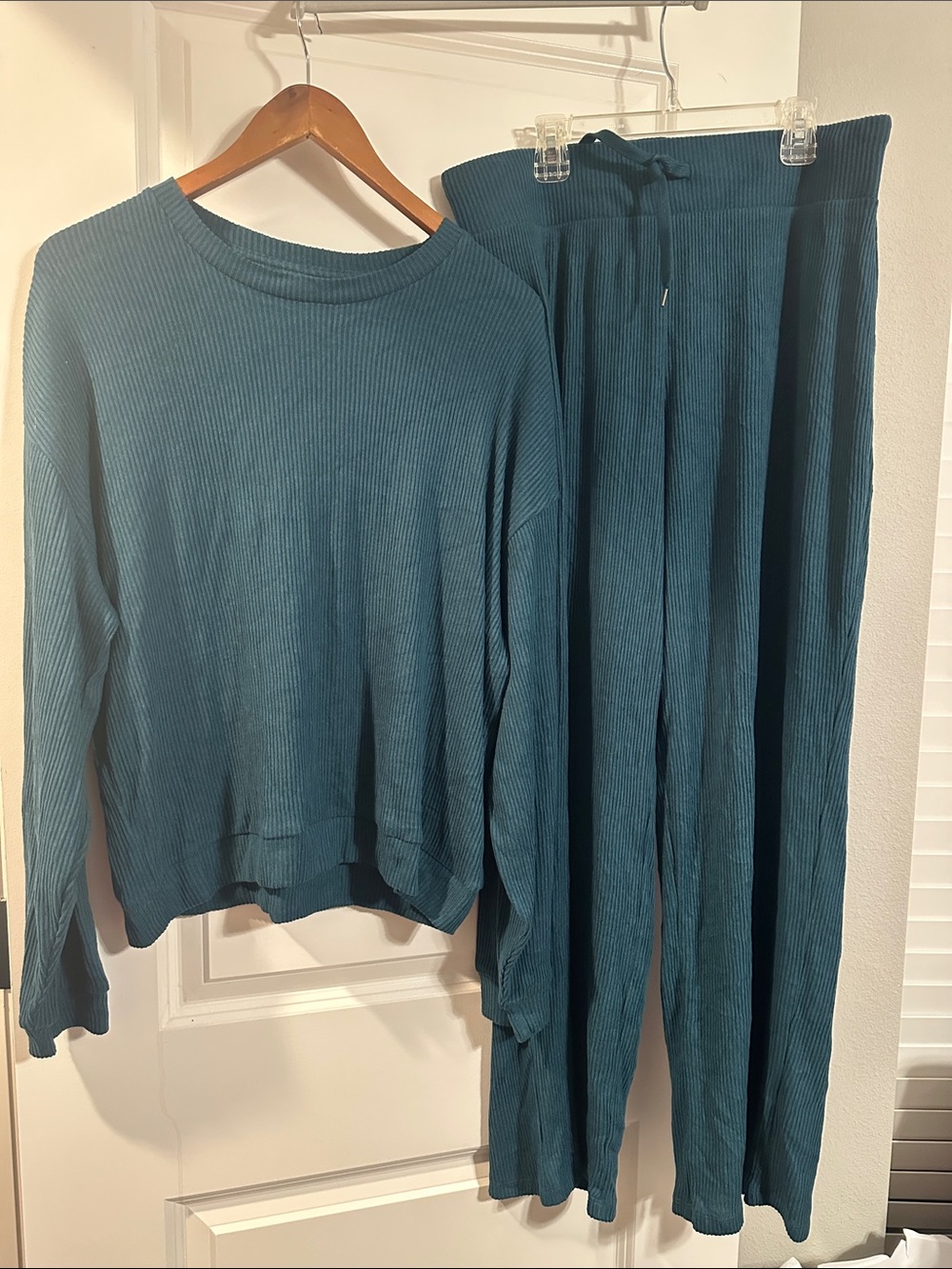Honeydew Intimates Ribbed Knit Top in Green